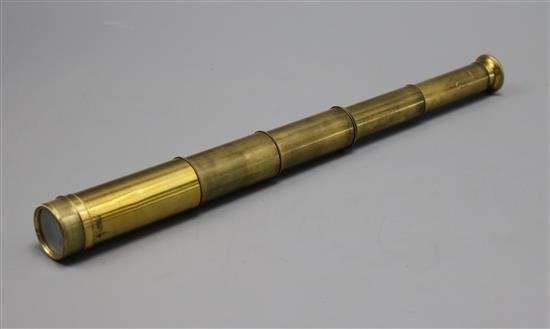 A Cary five draw telescope